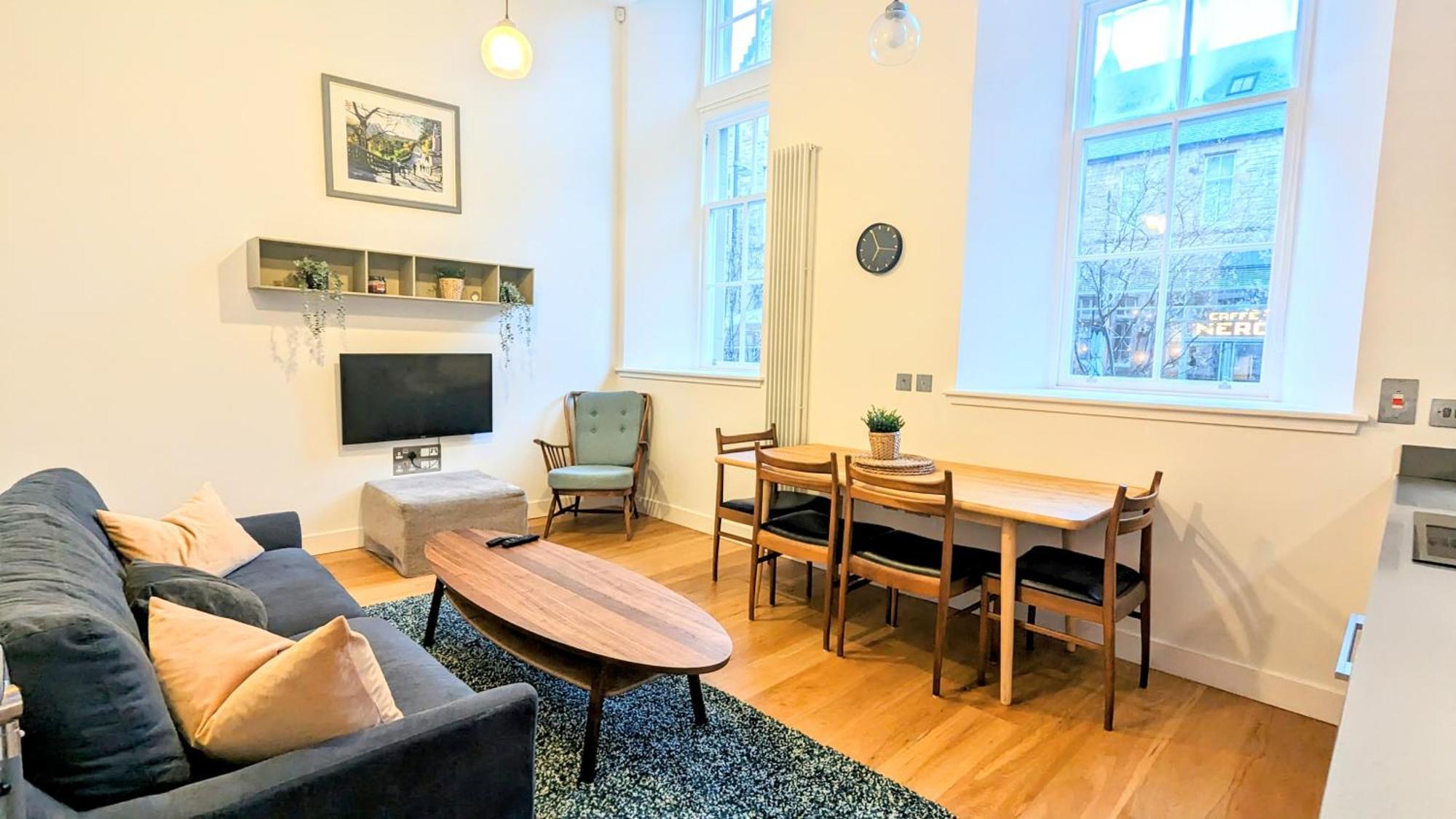 Luxury Apartment In Edinburgh City Center Екстер'єр фото